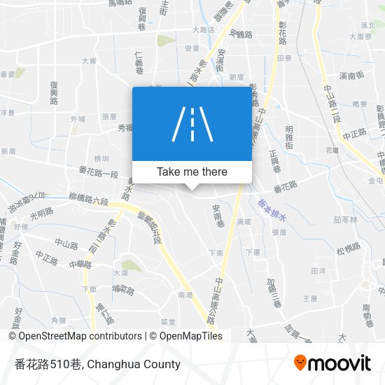 番花路510巷 map