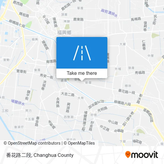 番花路二段 map