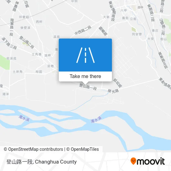 登山路一段 map