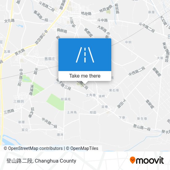 登山路二段 map