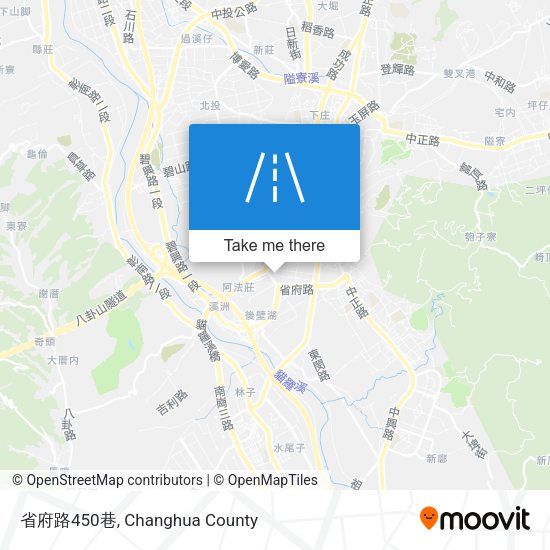 省府路450巷地圖