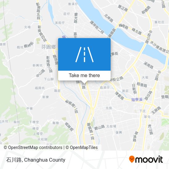 石川路地圖