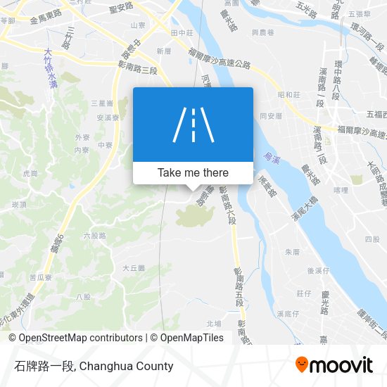 石牌路一段 map