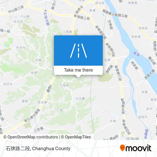 石牌路二段 map