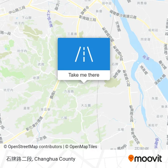 石牌路二段地圖