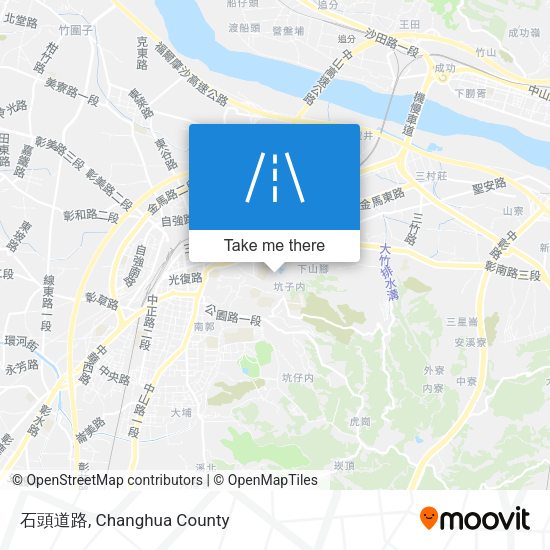 石頭道路地圖