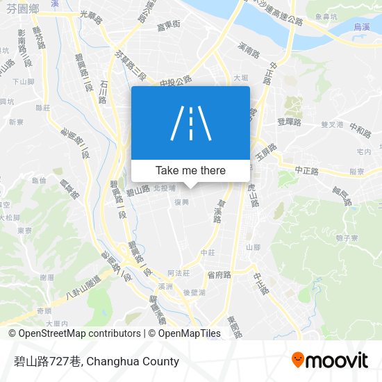 碧山路727巷地圖
