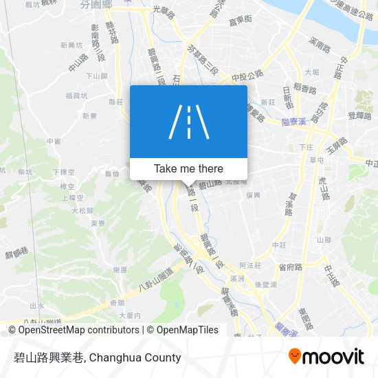 碧山路興業巷地圖