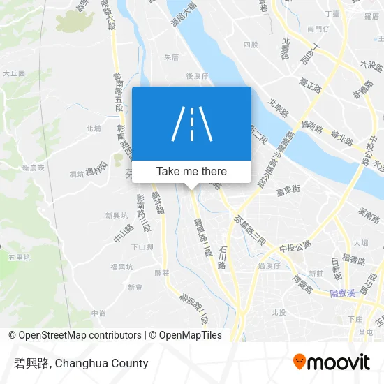 碧興路 map