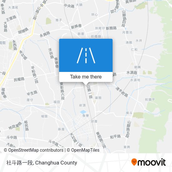 社斗路一段 map