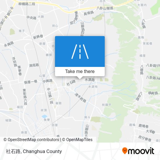 社石路 map