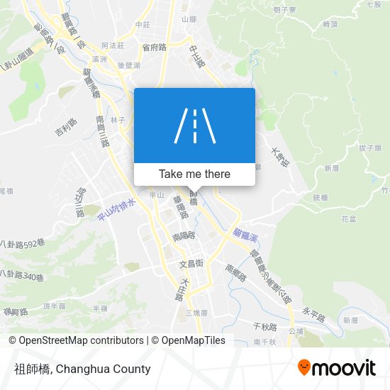 祖師橋 map