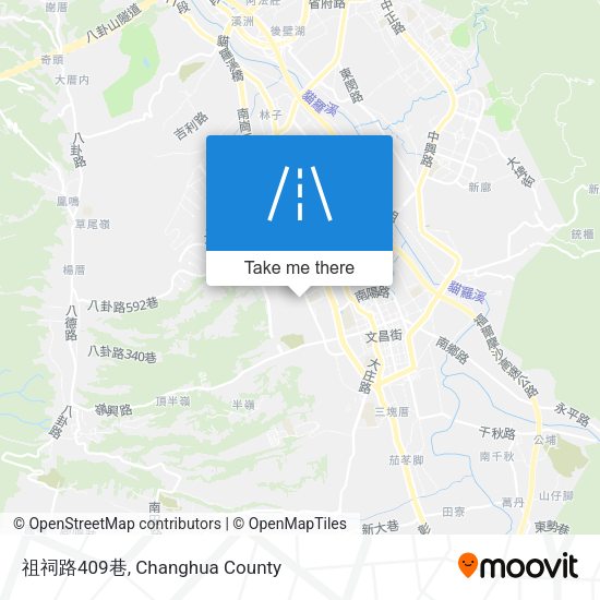 祖祠路409巷地圖