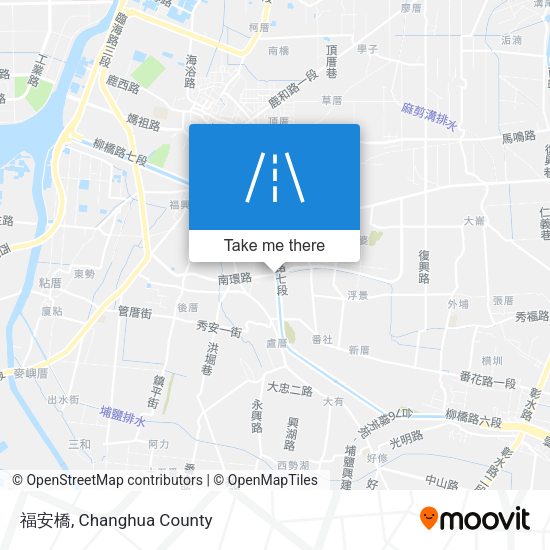 福安橋 map