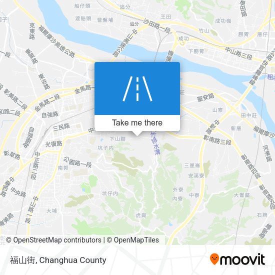 福山街 map