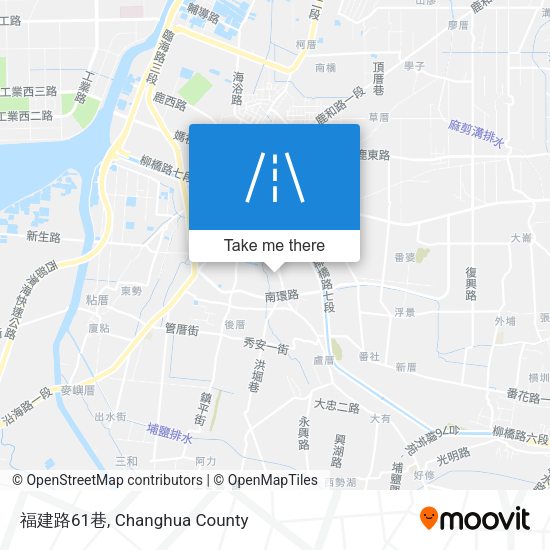 福建路61巷地圖