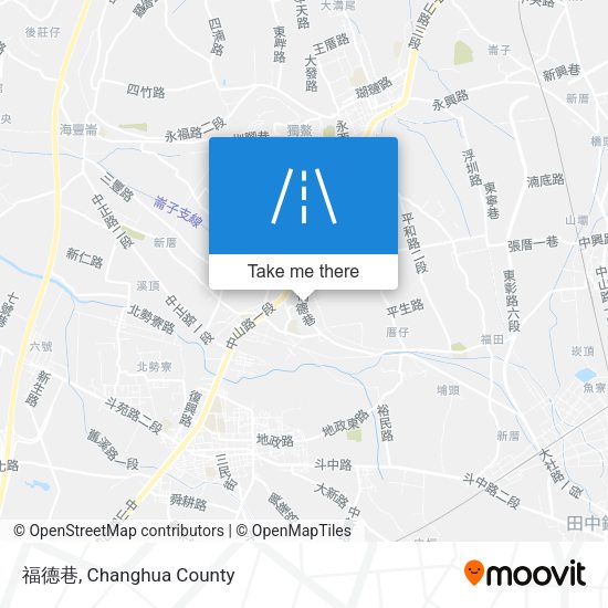 福德巷地圖