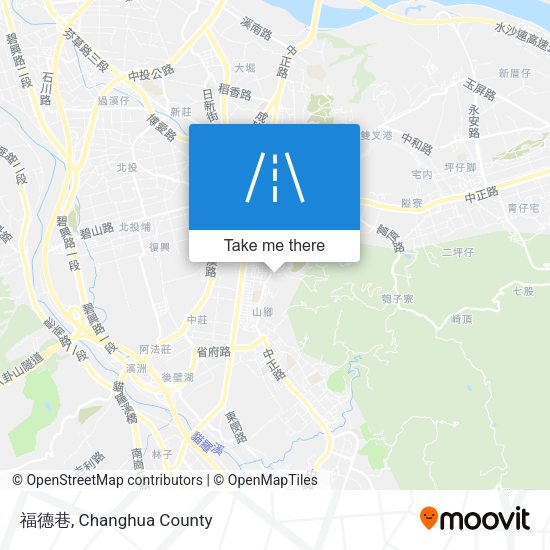 福德巷 map