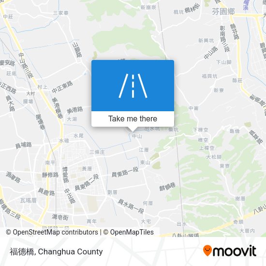 福德橋地圖