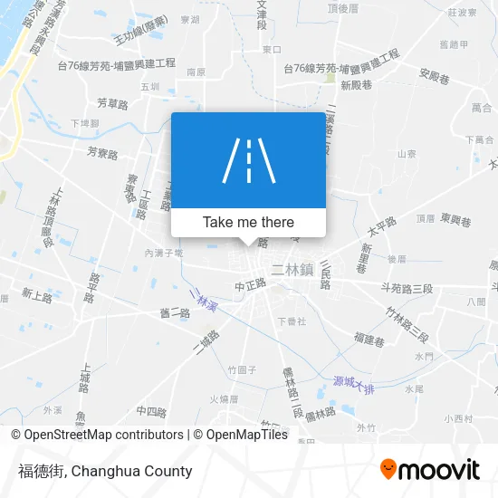 福德街 map