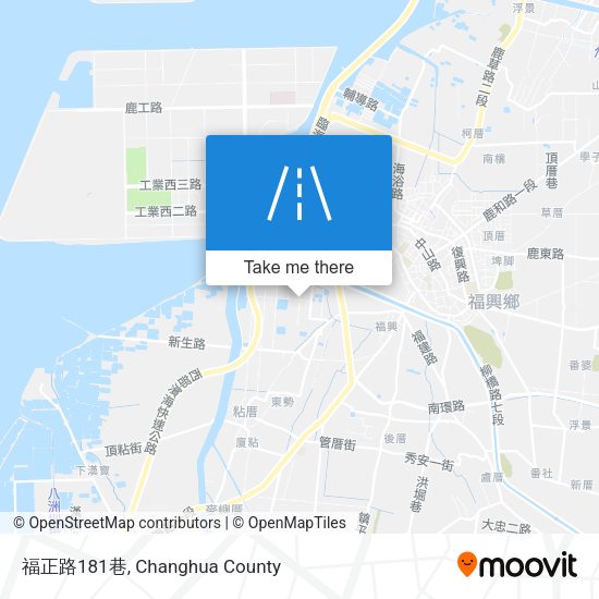 福正路181巷地圖