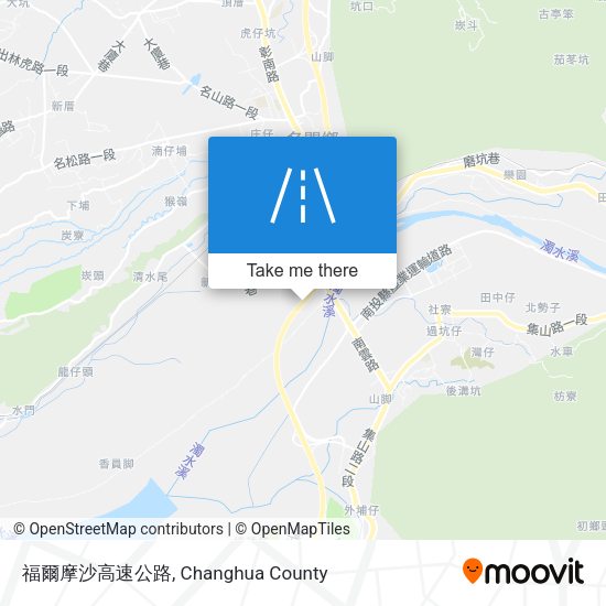 福爾摩沙高速公路地圖