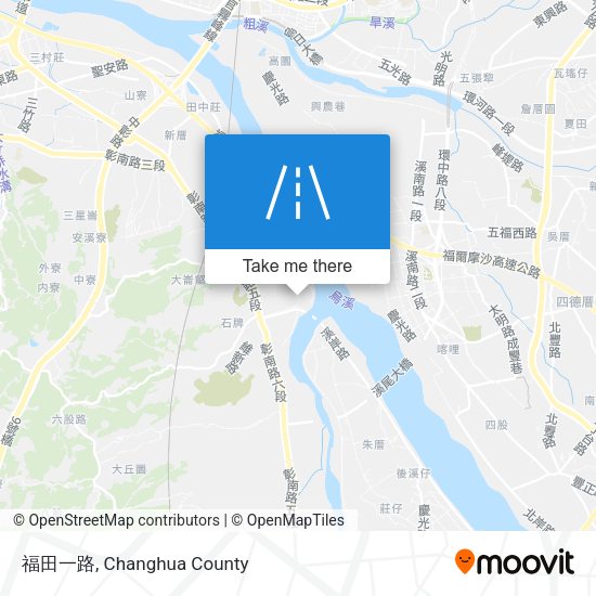 福田一路地圖