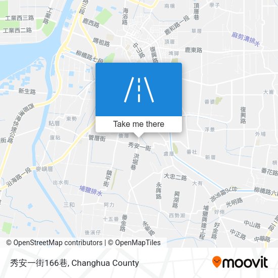 秀安一街166巷 map