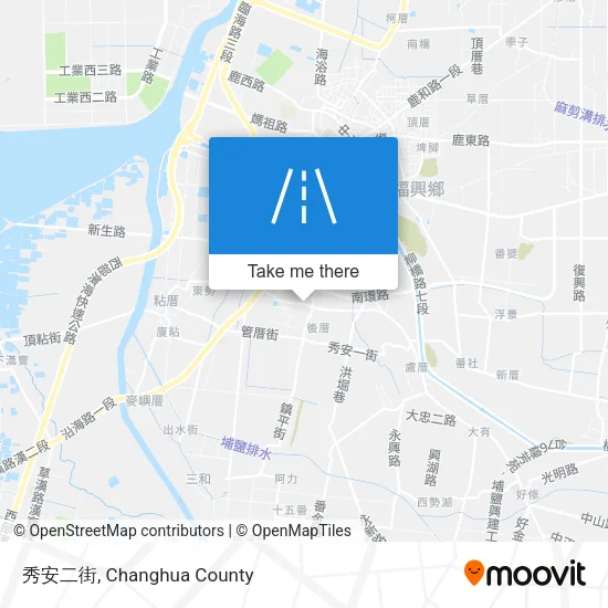秀安二街 map