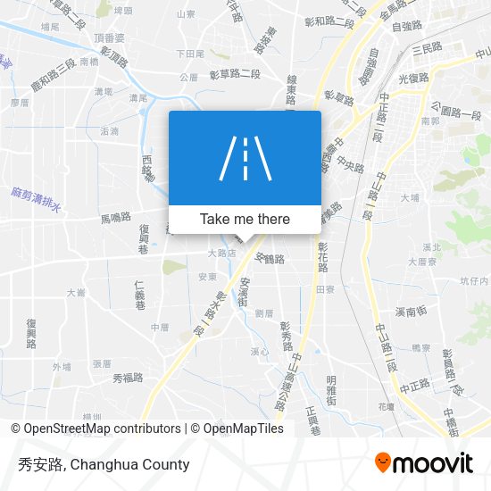 秀安路地圖