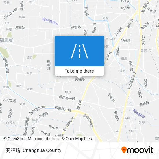 秀福路 map