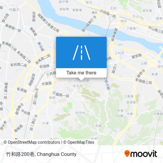 竹和路200巷地圖