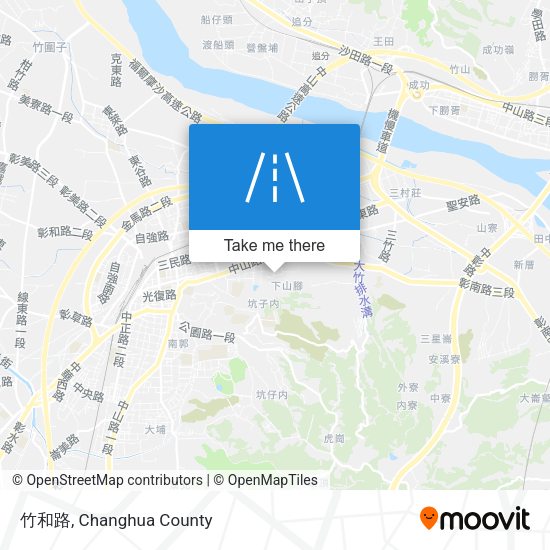 竹和路 map