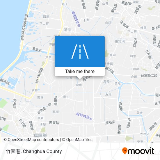 竹圍巷 map