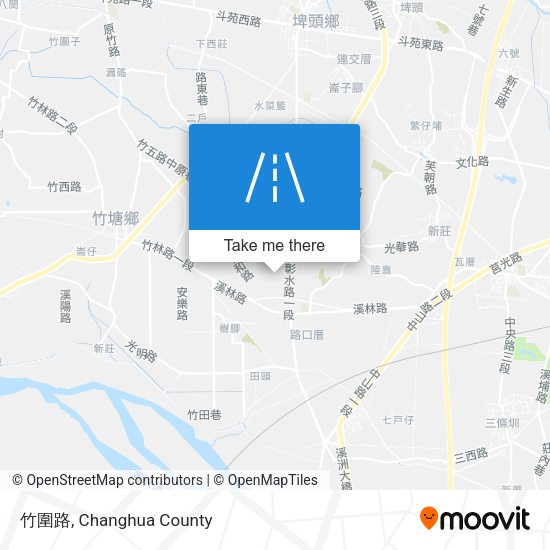 竹圍路地圖