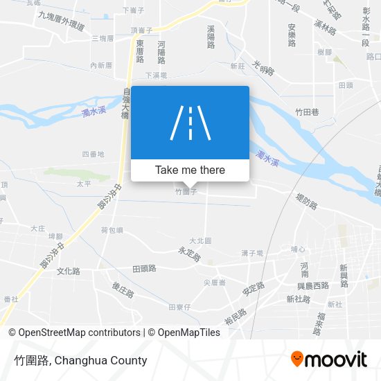 竹圍路地圖