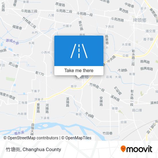 竹塘街 map