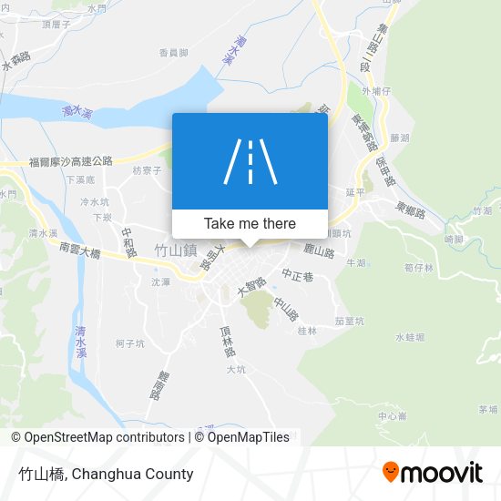 竹山橋 map
