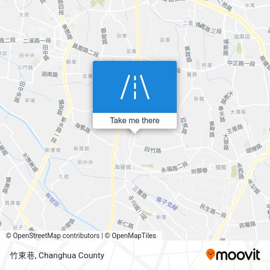 竹東巷地圖