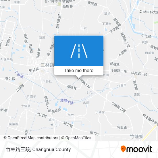 竹林路三段地圖