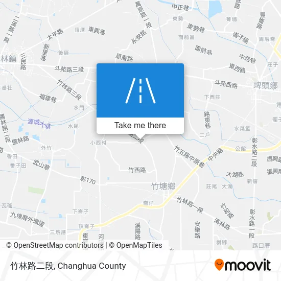 竹林路二段 map
