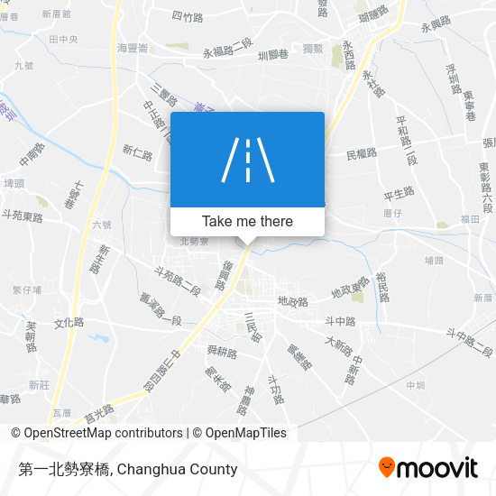 第一北勢寮橋地圖