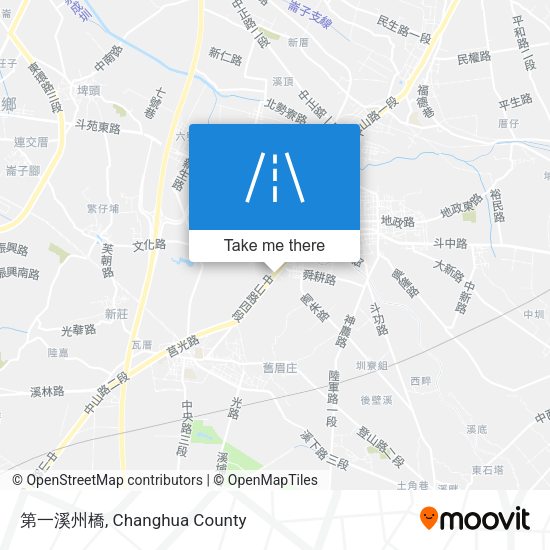 第一溪州橋地圖