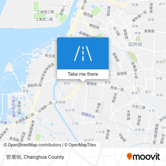 管厝街地圖