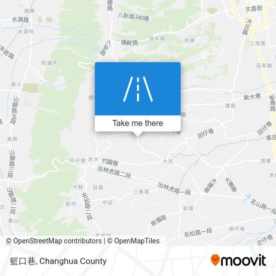 籃口巷 map