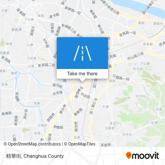 精華街 map