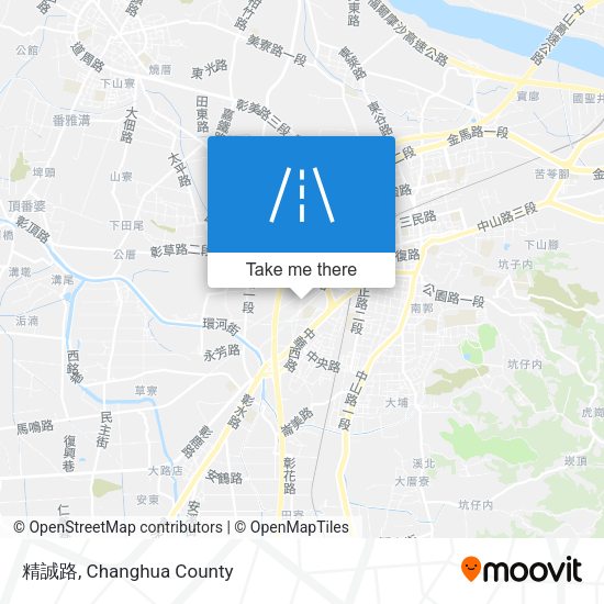 精誠路 map