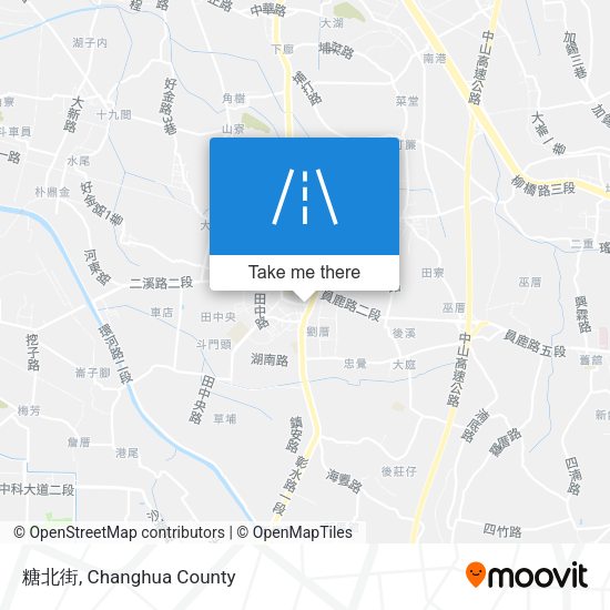 糖北街地圖