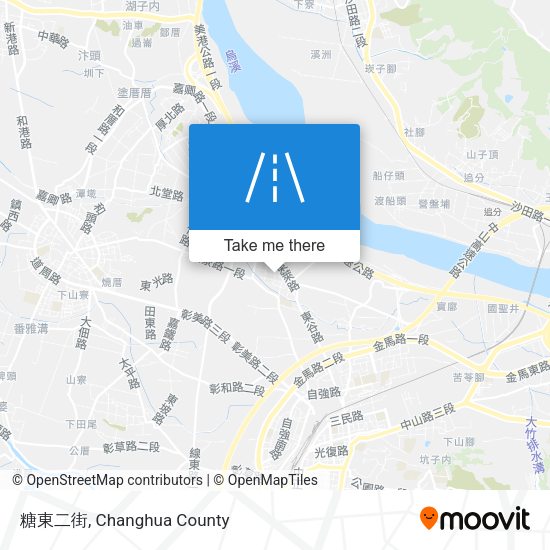 糖東二街地圖