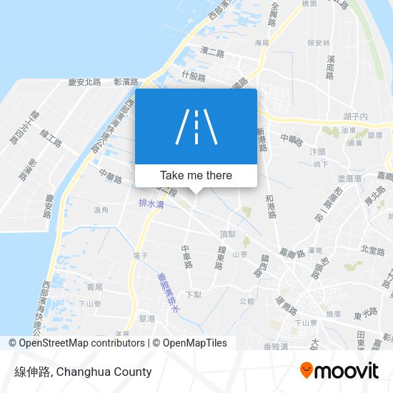 線伸路 map